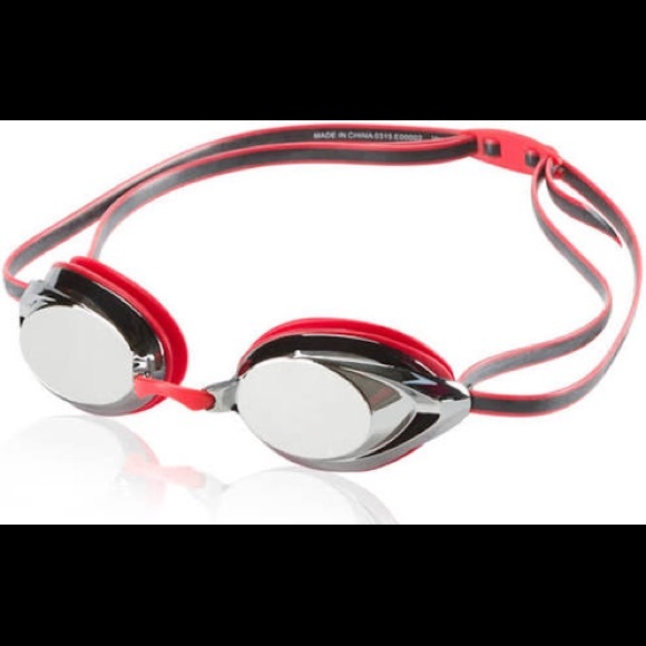 Speedo Other - Speedo Vanquisher 2.0 Mirrored Goggles, Red
